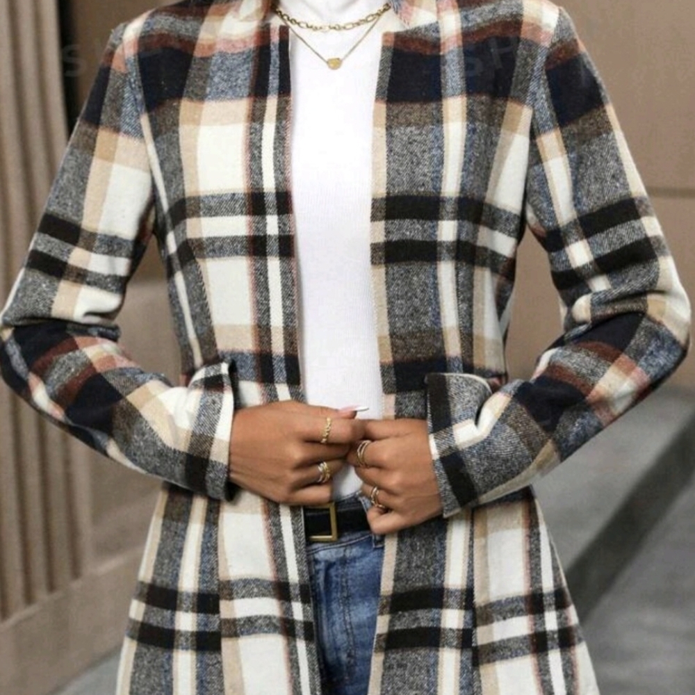 Plaid Blazer